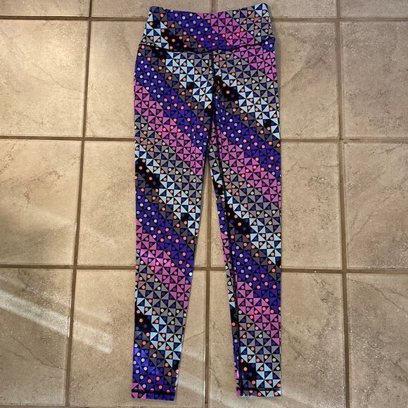 Victoria’s Secret VSX Sport Women’s Extra Small High Waist Leggings Geometric - Picture 1 of 5